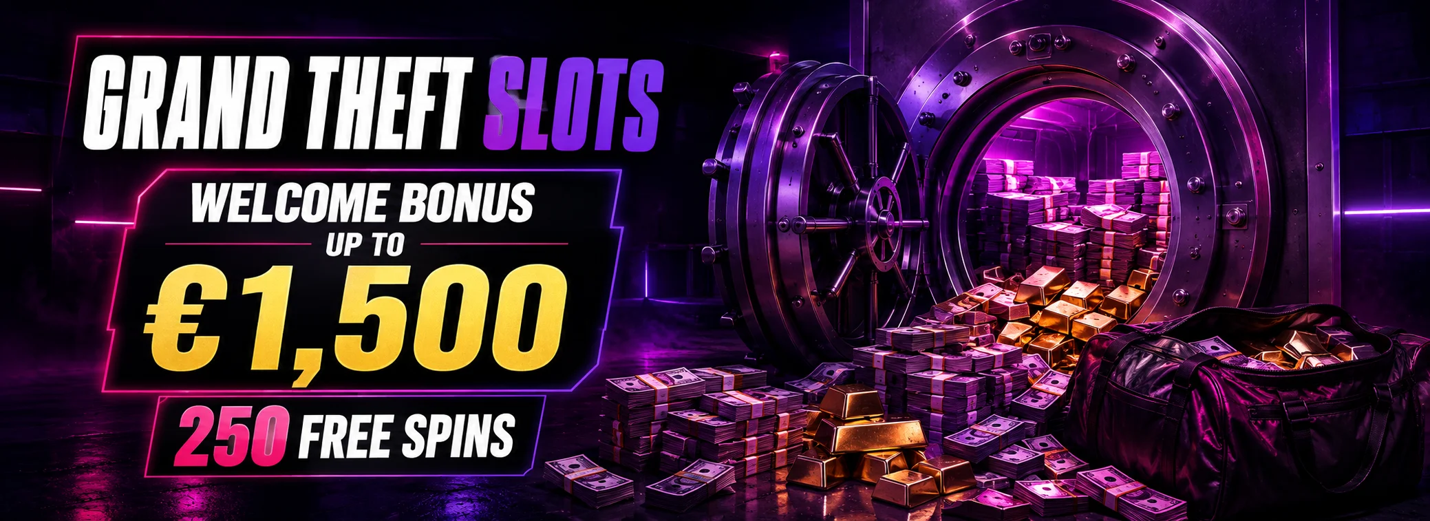 €1,500 + 250 free spins
