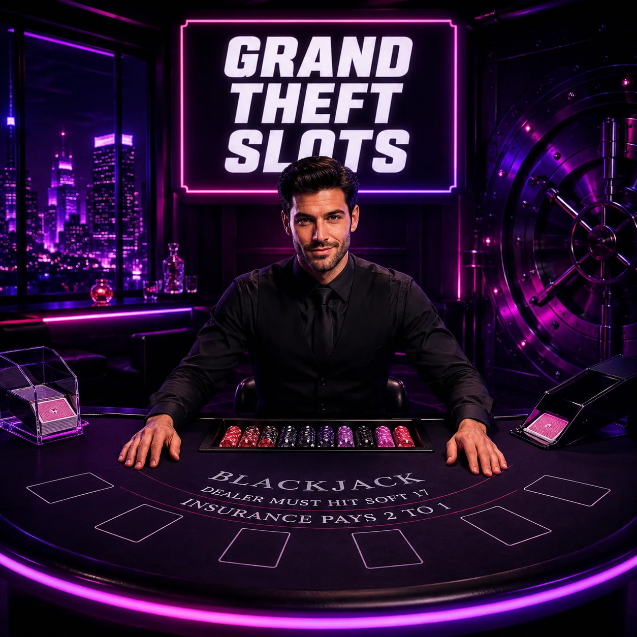 The live floor — Grand Theft Slots